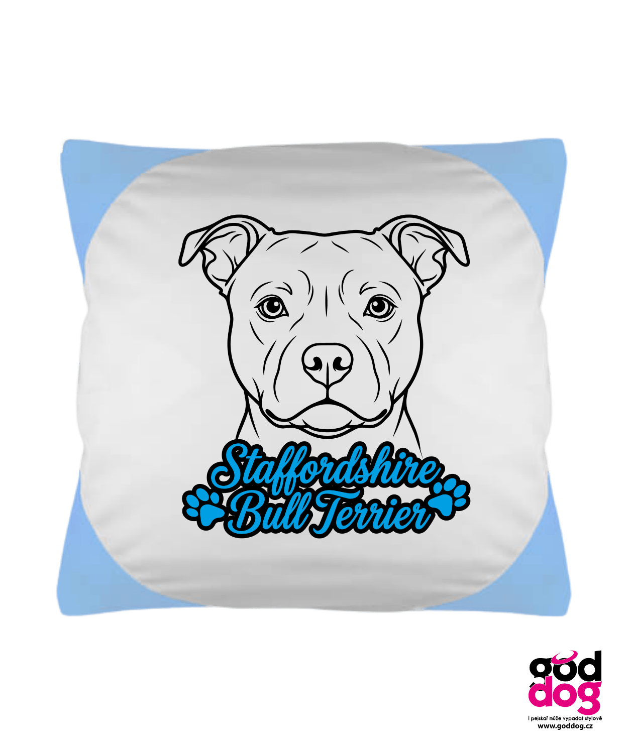 Polštář Staffordshire Bull Terrier
