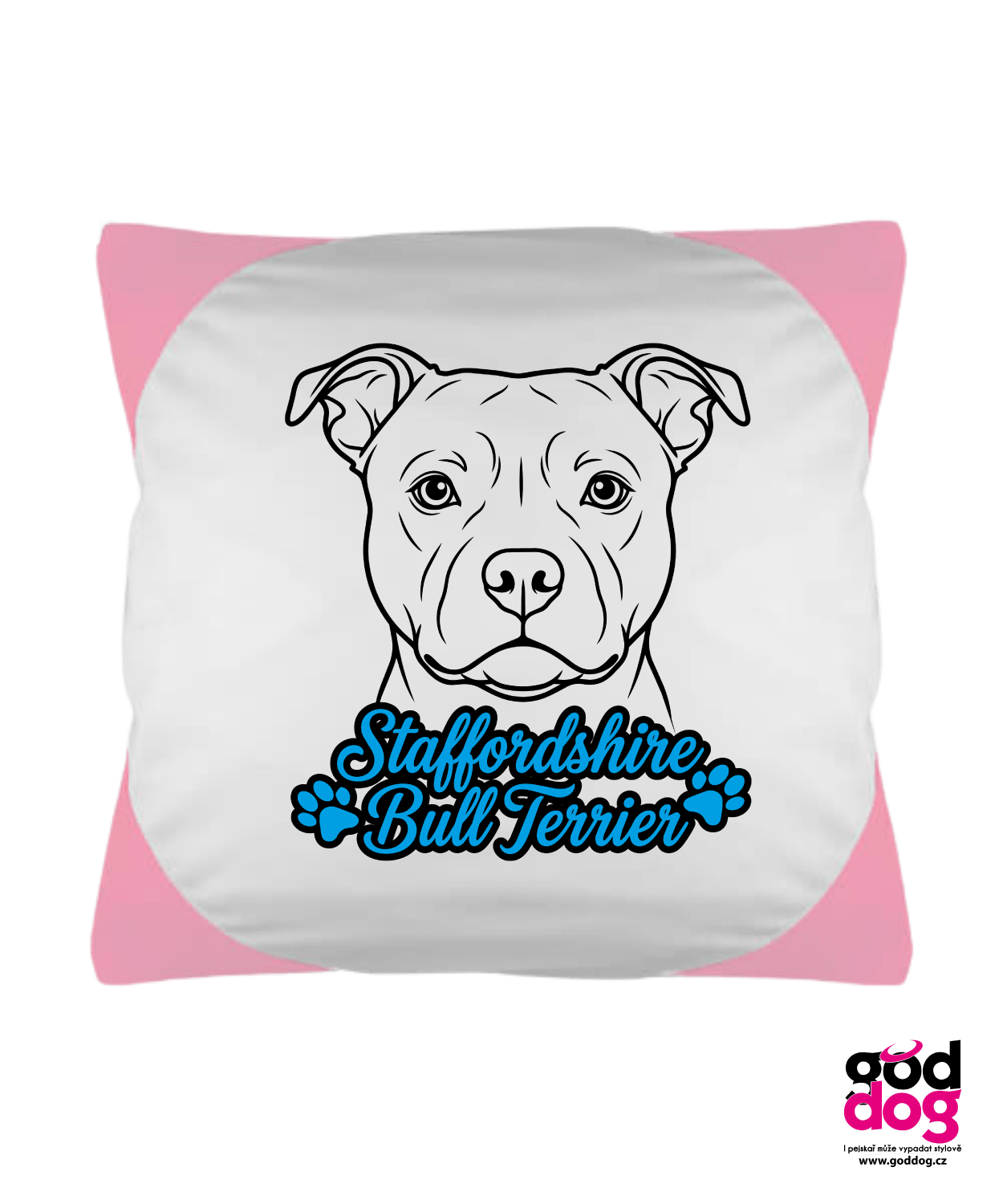 Polštář Staffordshire Bull Terrier