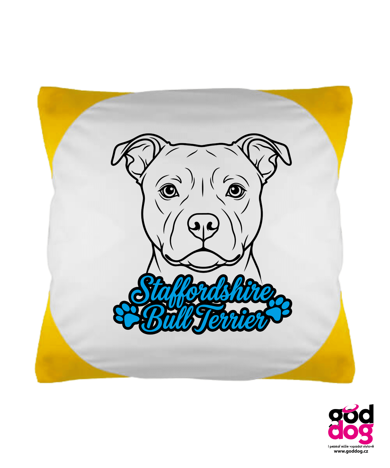 Polštář Staffordshire Bull Terrier