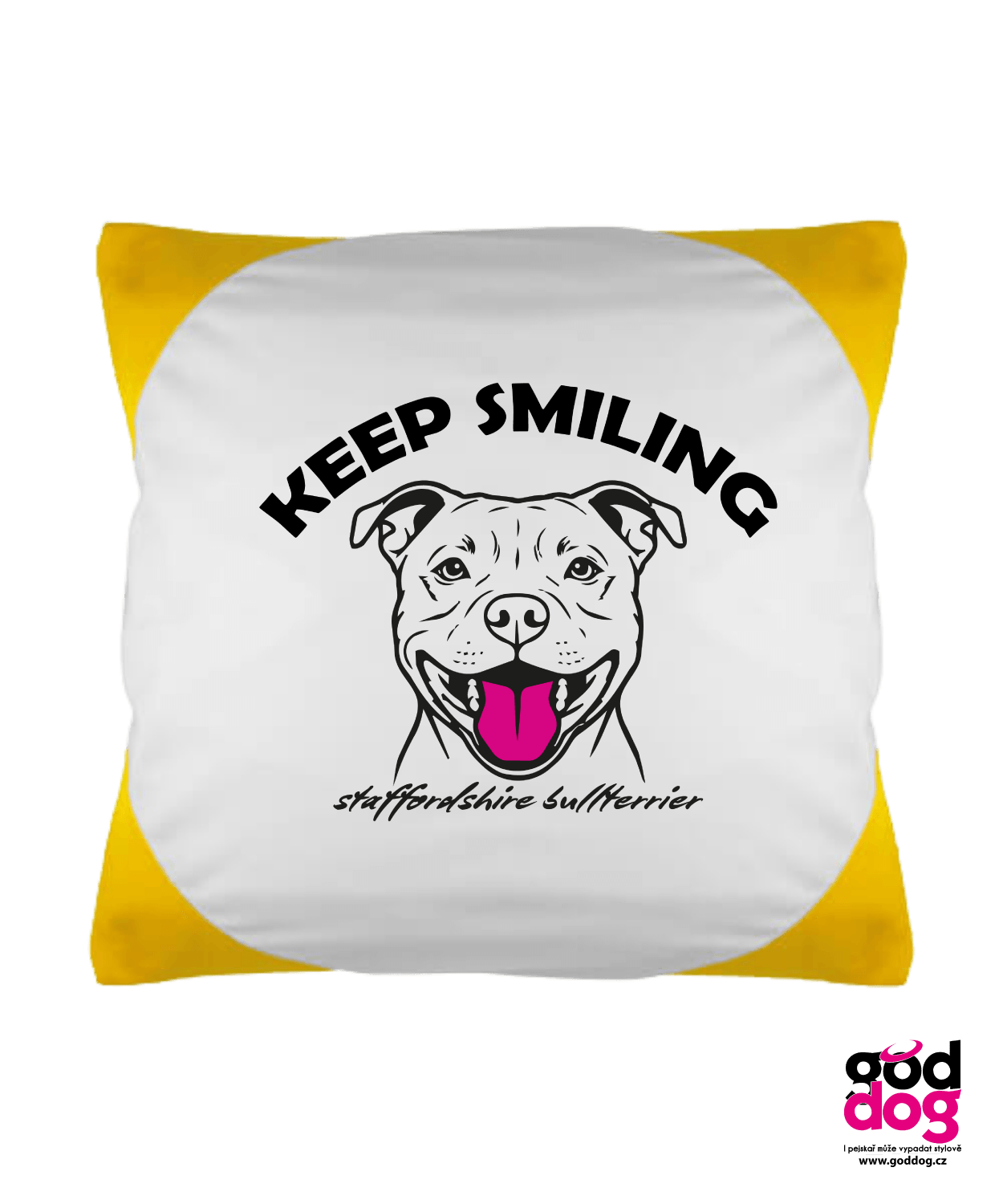 Polštář Keep Smiling