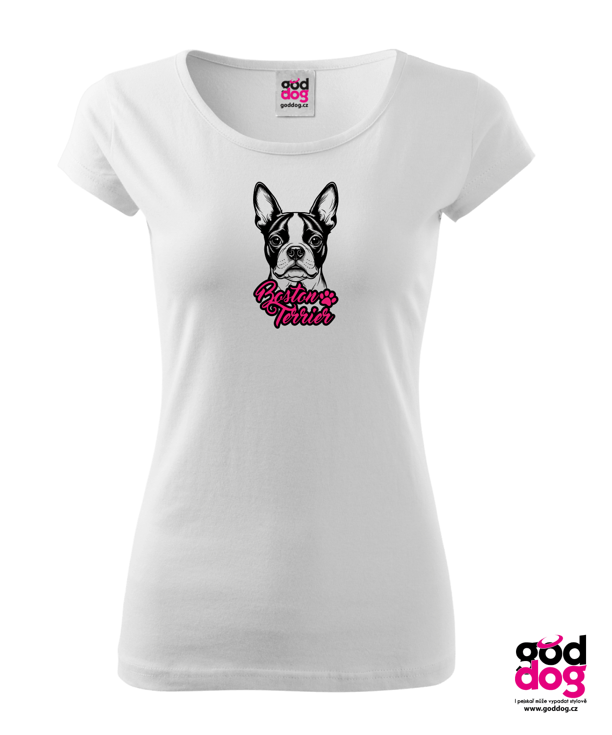 Dámské tričko Boston Terrier