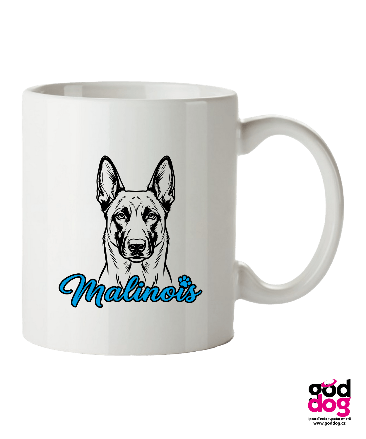 Keramický hrnek Malinois
