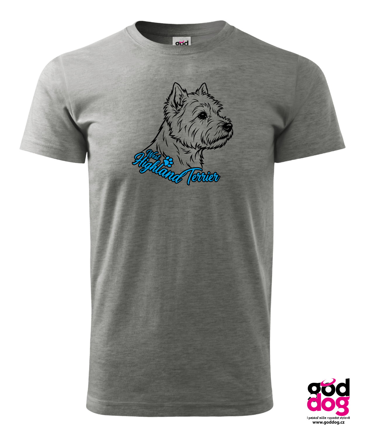 Pánské tričko West Highland Terrier