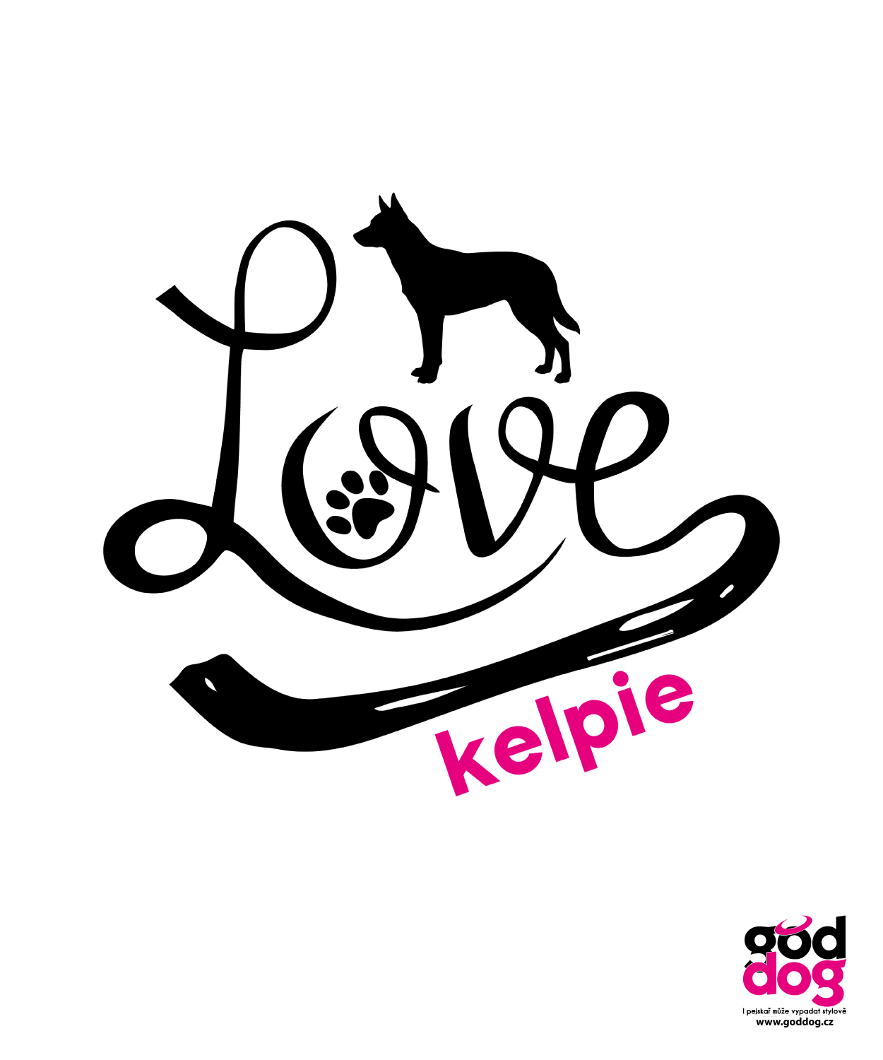 Dámské tričko s lemem Love