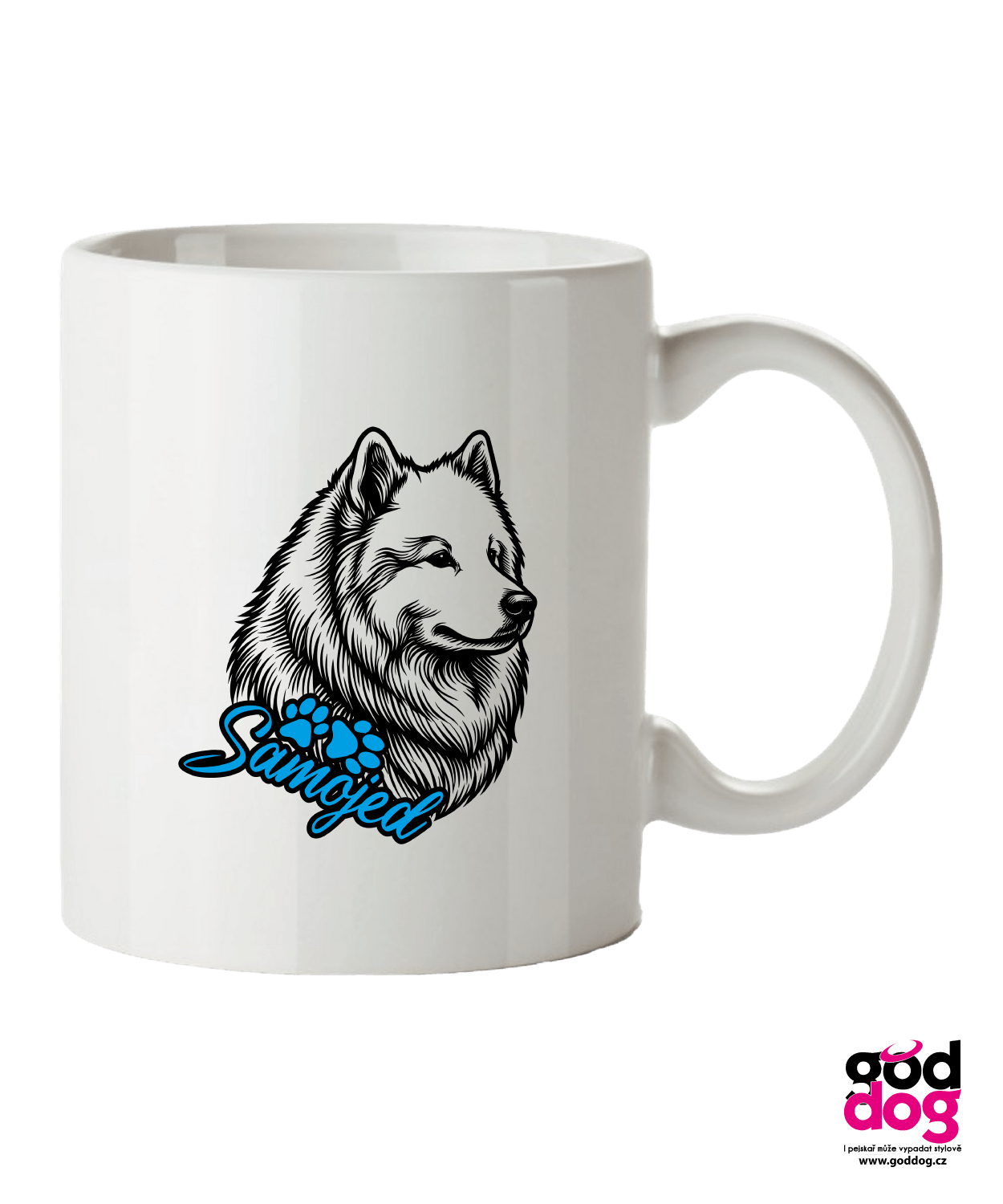 Keramický hrnek Samojed