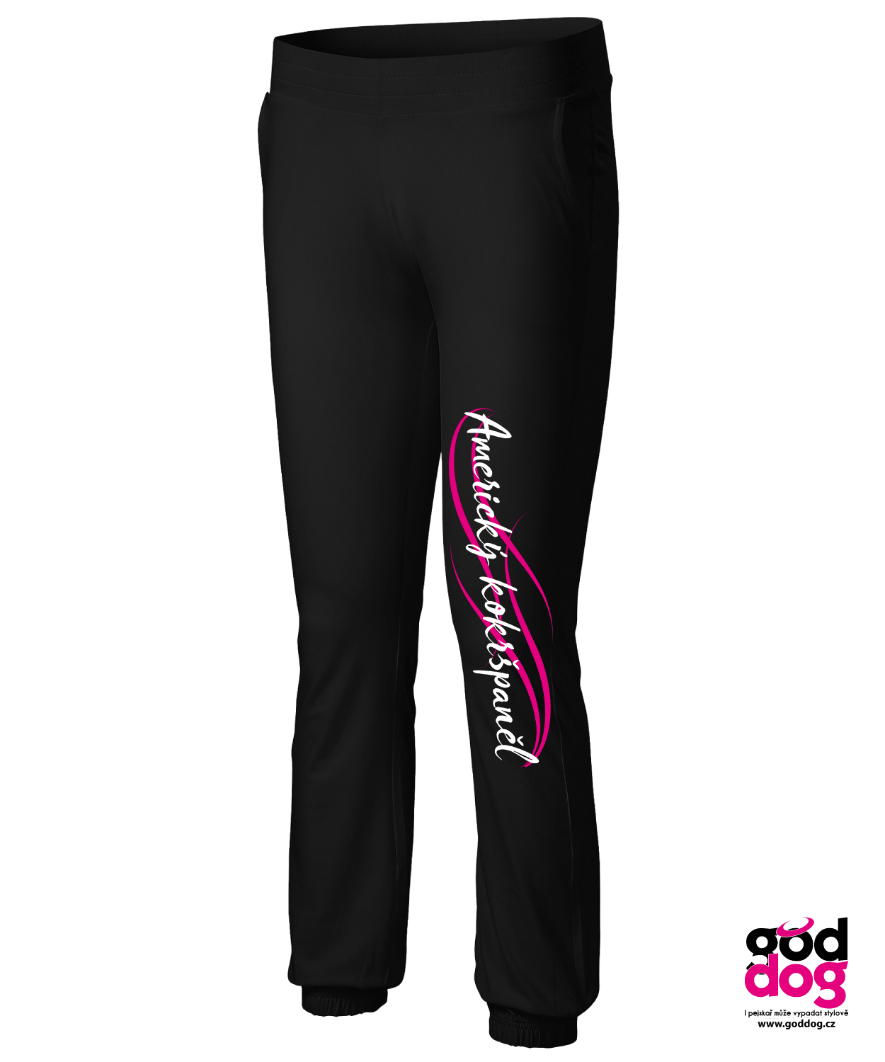Tepláky Americký kokršpaněl pink