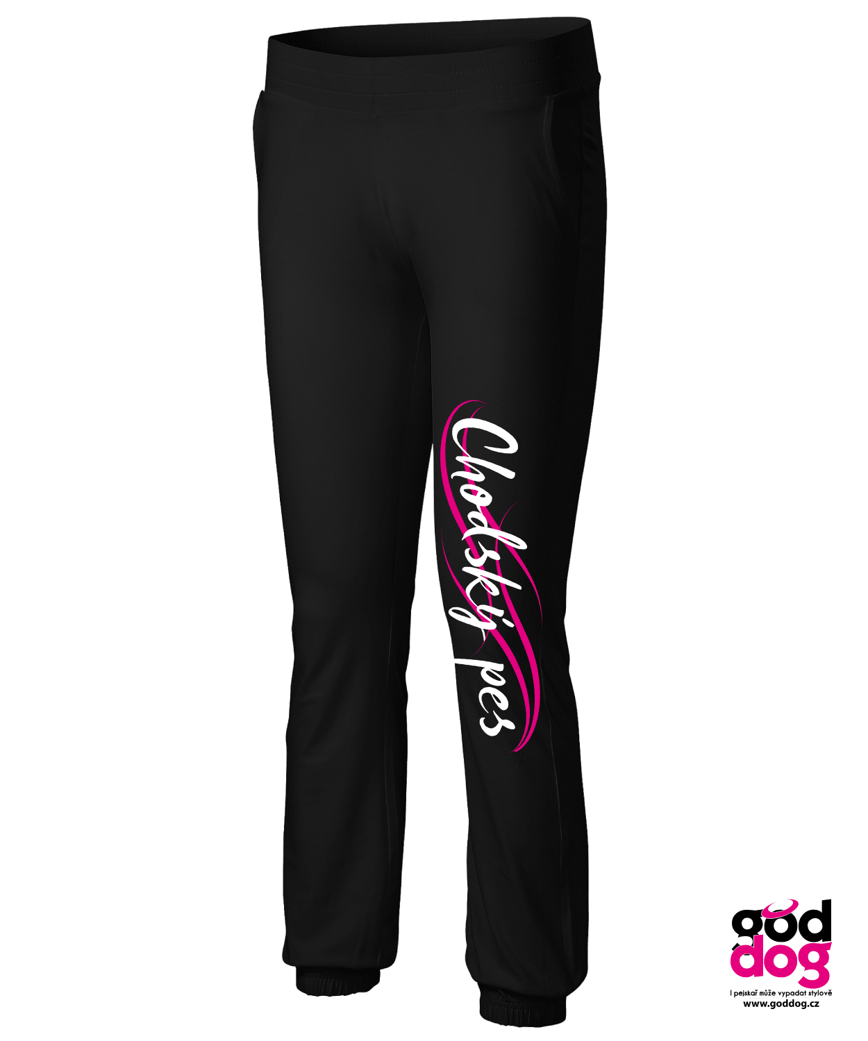 Tepláky Chodský pes pink