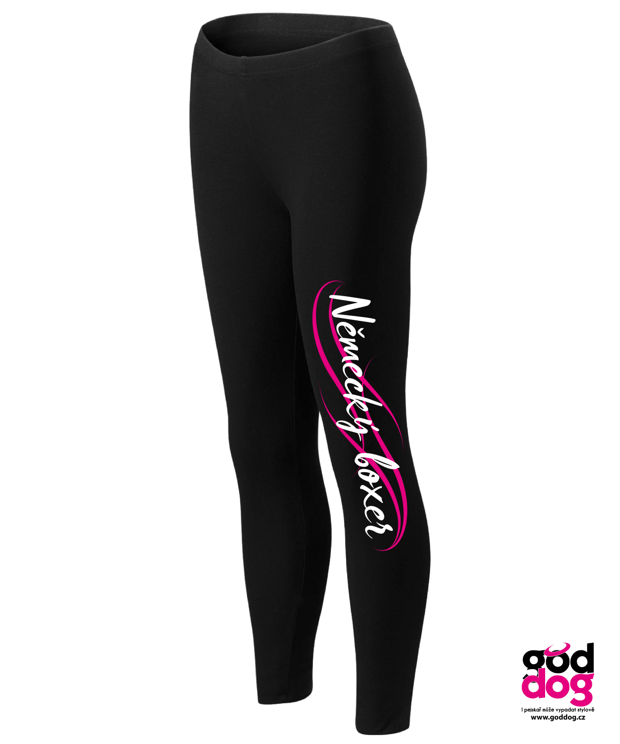 Legíny Německý boxer pink