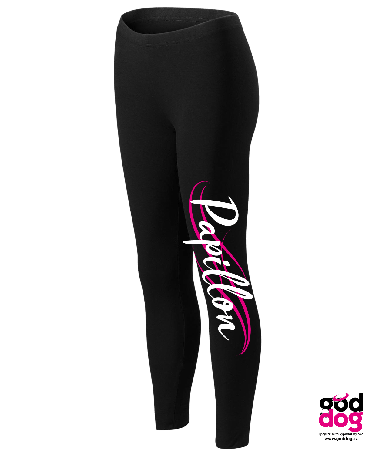 Legíny Papillon pink