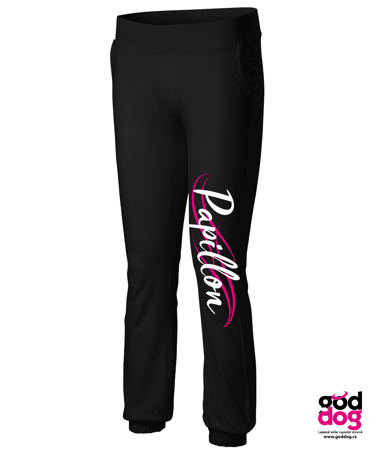 Tepláky Papillon pink