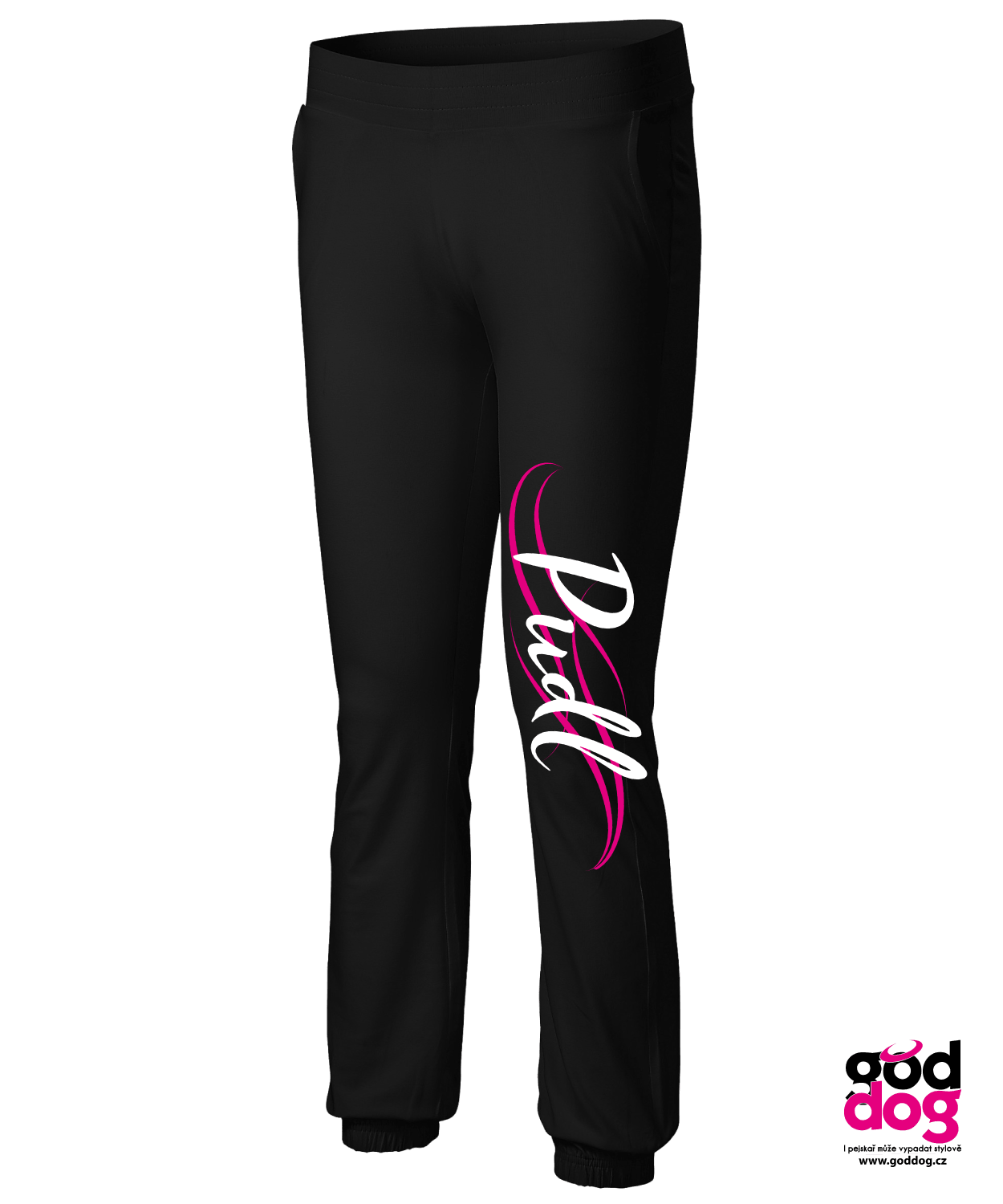 Tepláky Pudl pink