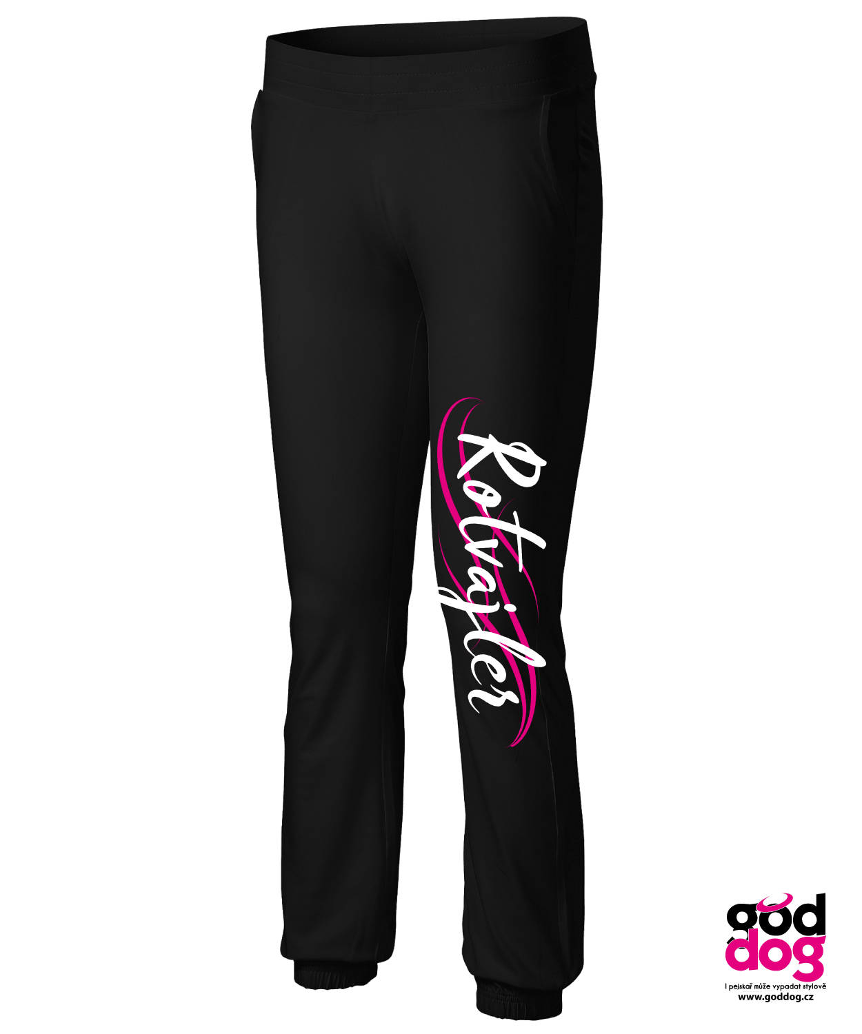 Tepláky Rotvajler pink