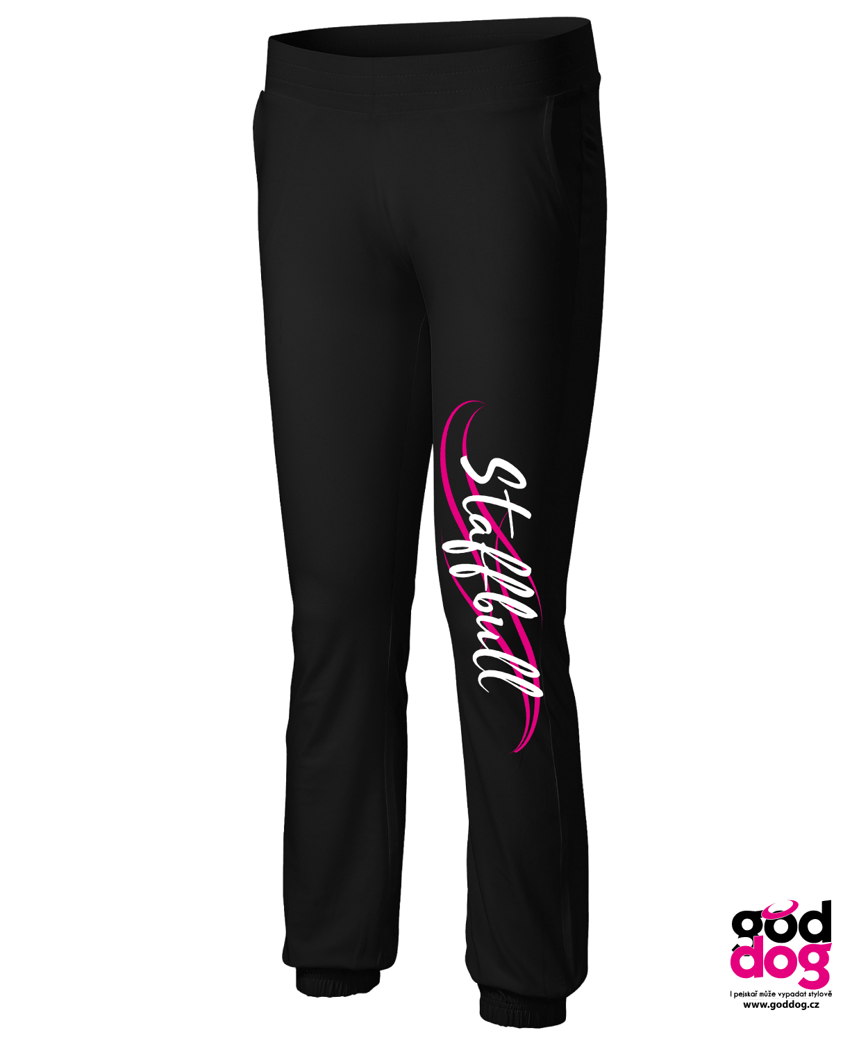 Tepláky Staffbull pink