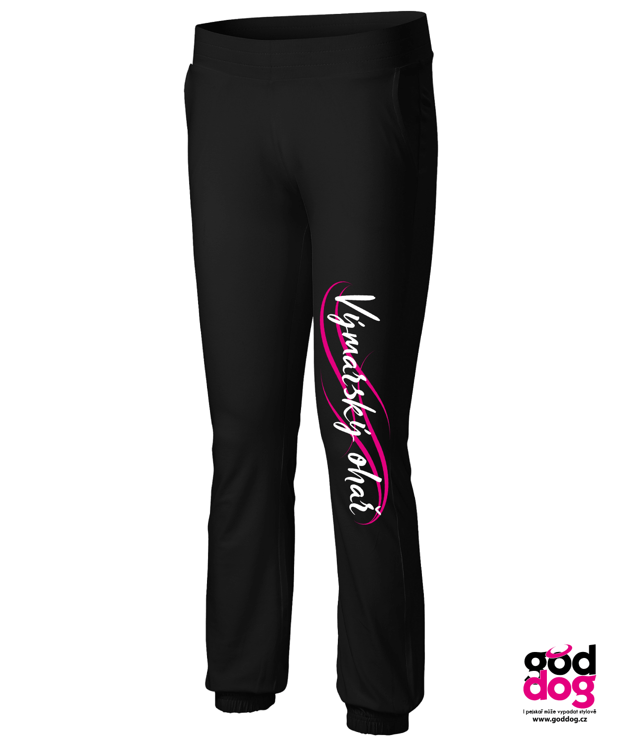 Tepláky Výmarský ohař pink